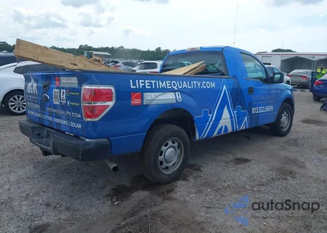 2013 Ford F-150 Xl from USA, damaged, VIN 1FTMF1CM5DKE89073